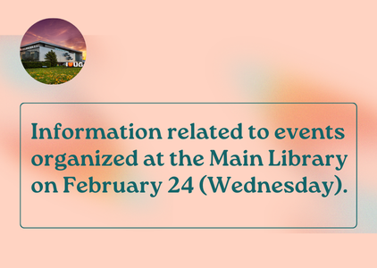 Events at the Main Library