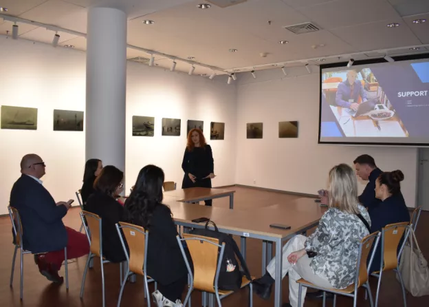 International CATALISI project - visit to the UG Main Library