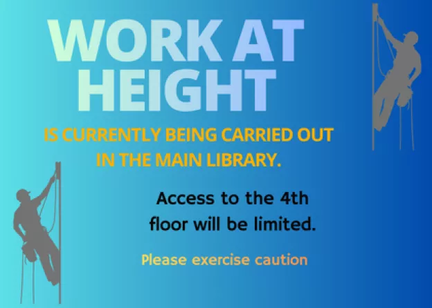 Main Library space - difficulties in use