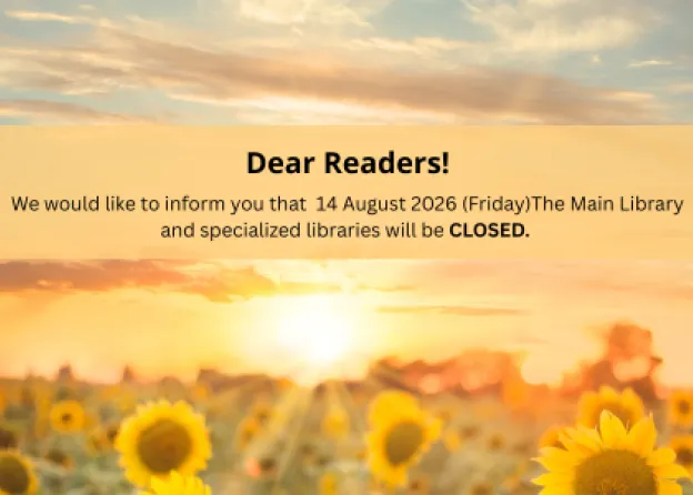 On 14 August, the University of Gdańsk Library will be closed
